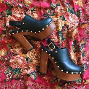Forever 21 Platform Clogs